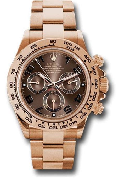 rolex daytona brown dial.